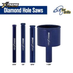 Xtreme Diamond Hole Saws for Drills