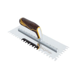 Xtreme Euro Notch Cork Handle XL Stainless Steel Trowel