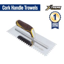 Xtreme Cork Handle Trowels - 1/4 x 1/4 x 1/4 inch